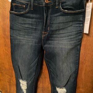 Hudson Jeans Women's Skinny Jeans - Dark Blue